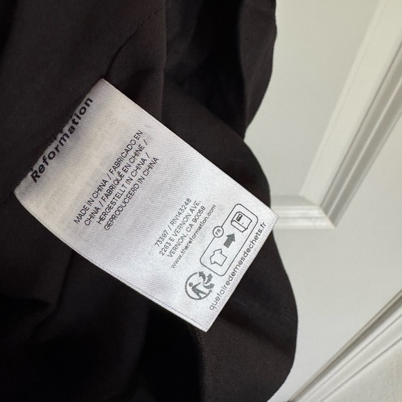 🖤New Reformation Monet Dress Black - Picture 5 of 5